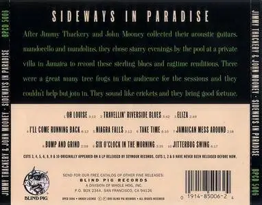 Jimmy Thackery & John Mooney - Sideways In Paradise (1985) {1993, Reissue}