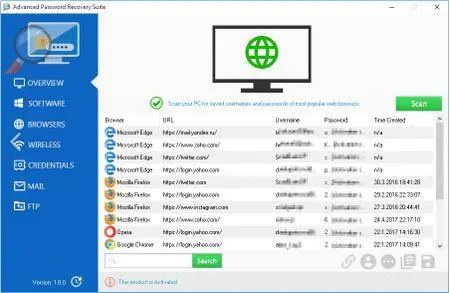 Advanced Password Recovery Suite 1.0.0