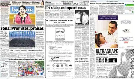 Philippine Daily Inquirer – July 25, 2006