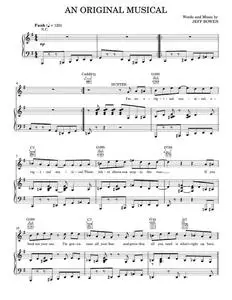 An Original Musical - Jeff Bowen, title of show Musical (Piano-Vocal-Guitar)