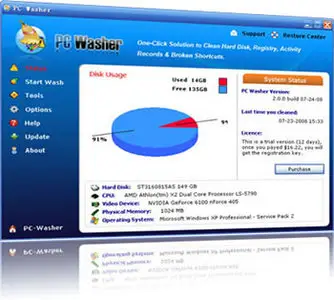 PC Washer 2.1.0 Build 091108 Portable