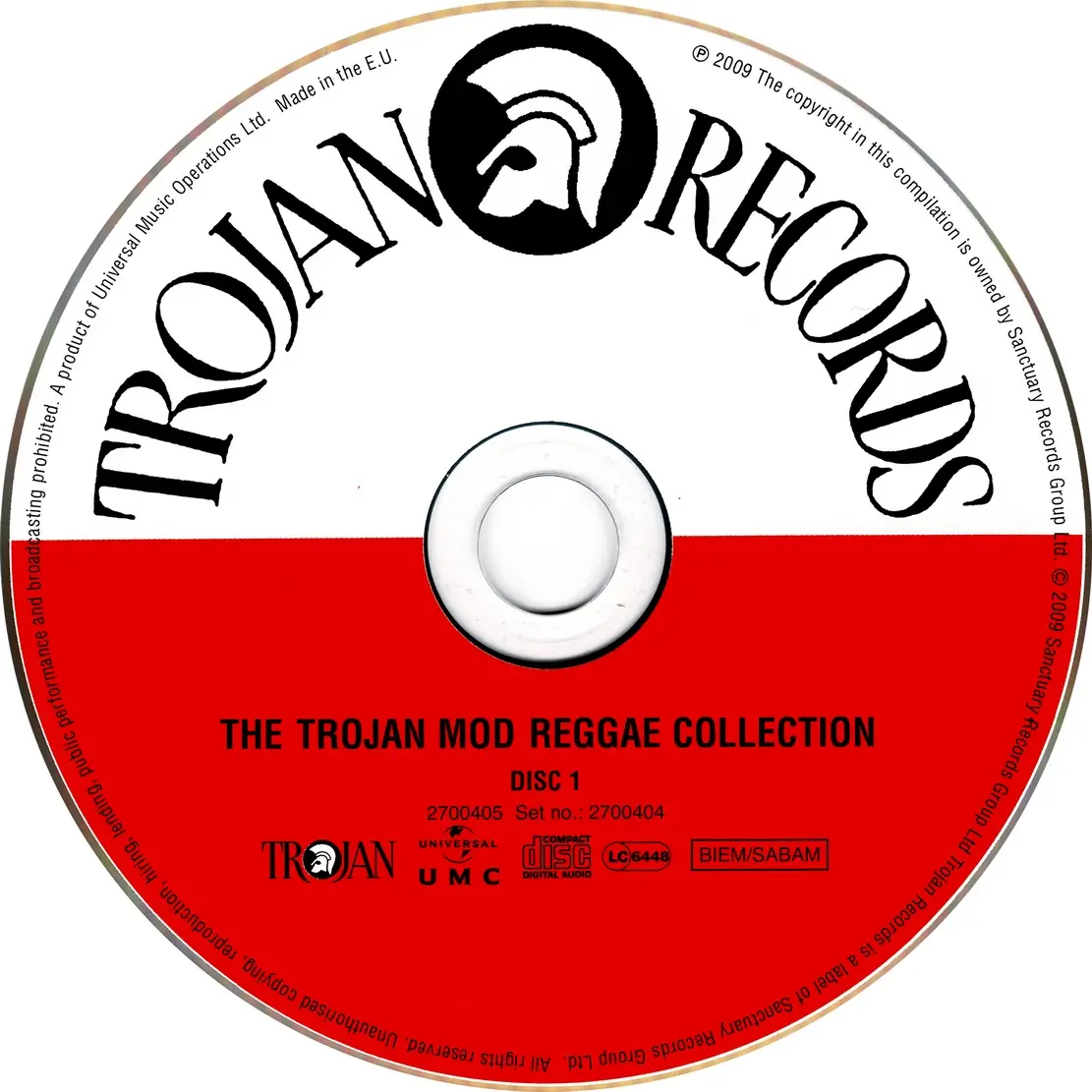 Various Artists - The Trojan Mod Reggae Collection (2009) {2CD Set, Trojan–Sanctuary 2700404 rec 1960-1970} (Item 2of7)