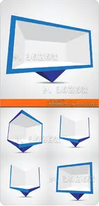 Billboard icon vector