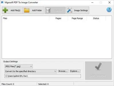 Mgosoft PDF To Image Converter 12.0.1