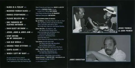 Jesse Thomas with John Primer & Jodie Christian - Blues Is A Feeling (2001)