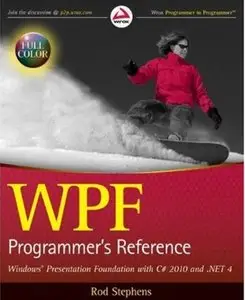 WPF Programmer's Reference: Windows Presentation Foundation with C# 2010 and .NET 4 [Repost]