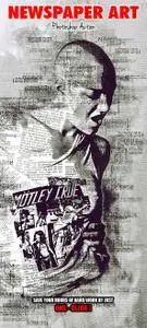 GraphicRiver - Newspaper Art Photoshop Action With Painting Effect