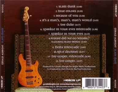 Gerald Albright - Slam Dunk (2014) {Heads Up}