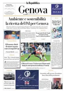 la Repubblica Genova - 14 Gennaio 2024