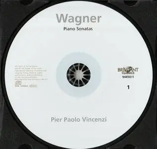 Wagner - Complete Piano Music - Pier Paolo Vincenzi (2013) {2CD Brilliant Classics 94450}