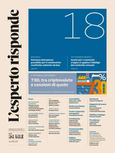 Il Sole 24 Ore L'Esperto Risponde - 12 Maggio 2025