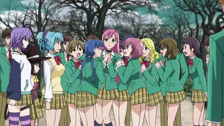 Rosario + Vampire (2008 S02E01 Reunion and a Vampire Exp
