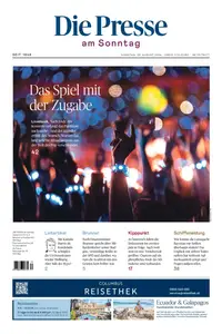 Die Presse am Sonntag - 25 August 2024