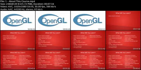 Computer Graphics with Modern OpenGL and C++