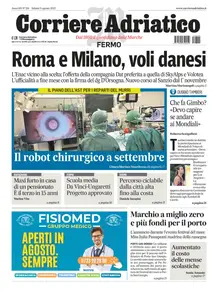 Corriere Adriatico Fermo - 9 Agosto 2025