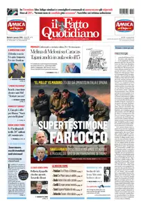Il Fatto Quotidiano - 6 Gennaio 2026