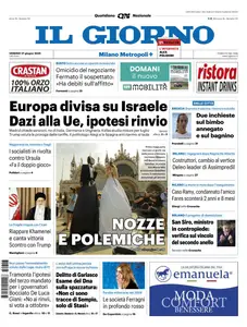 Il Giorno Milano Metropoli - 27 Giugno 2025