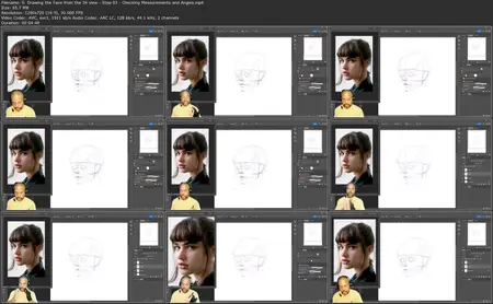 Beginner's Guide to Drawing the Face From Multiple Angles