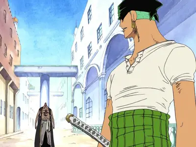 One Piece - 119 - Secret of Powerful Swordplay! Ability to Cut Steel and the Rhythm Things Have! -df68
