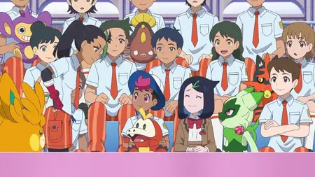 Pokémon Horizons, The Search for Laqua, Episode 67 Shine on, Terastallization! Liko v Roy!