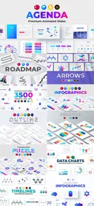 10+ PowerPoint Presentation Templates Collection [Dark Light]