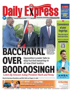 Trinidad & Tobago Daily Express - 23 October 2025
