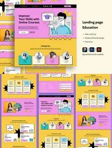 Education Center Website Landing Page 9KJYKH4