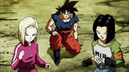 Dragon Ball Super (2015 S05E41 Showdown of Love! The Androids vs the 2nd Universe! ZR