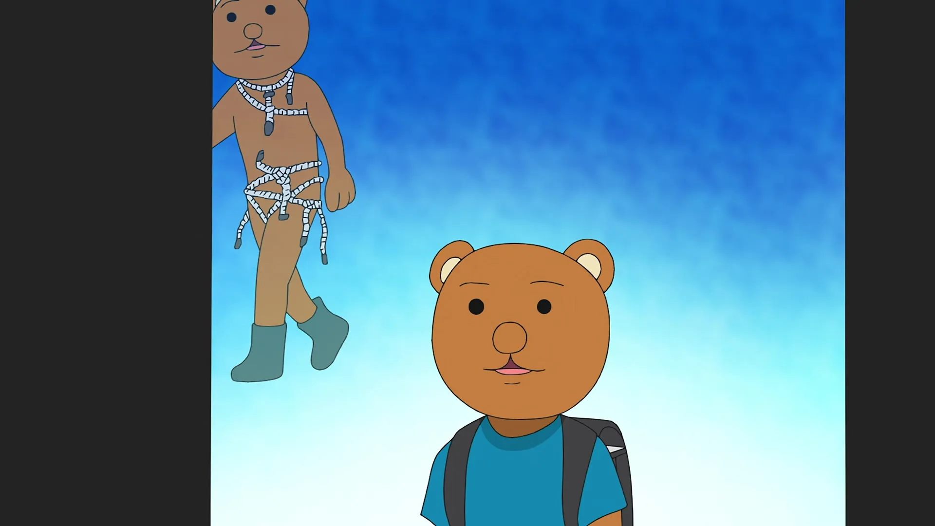 Gag Manga Biyori S05E12 Seemingly a Great Detective Usami chan Goodbye Kumakichi kun She Really a Great Detective Usami chan