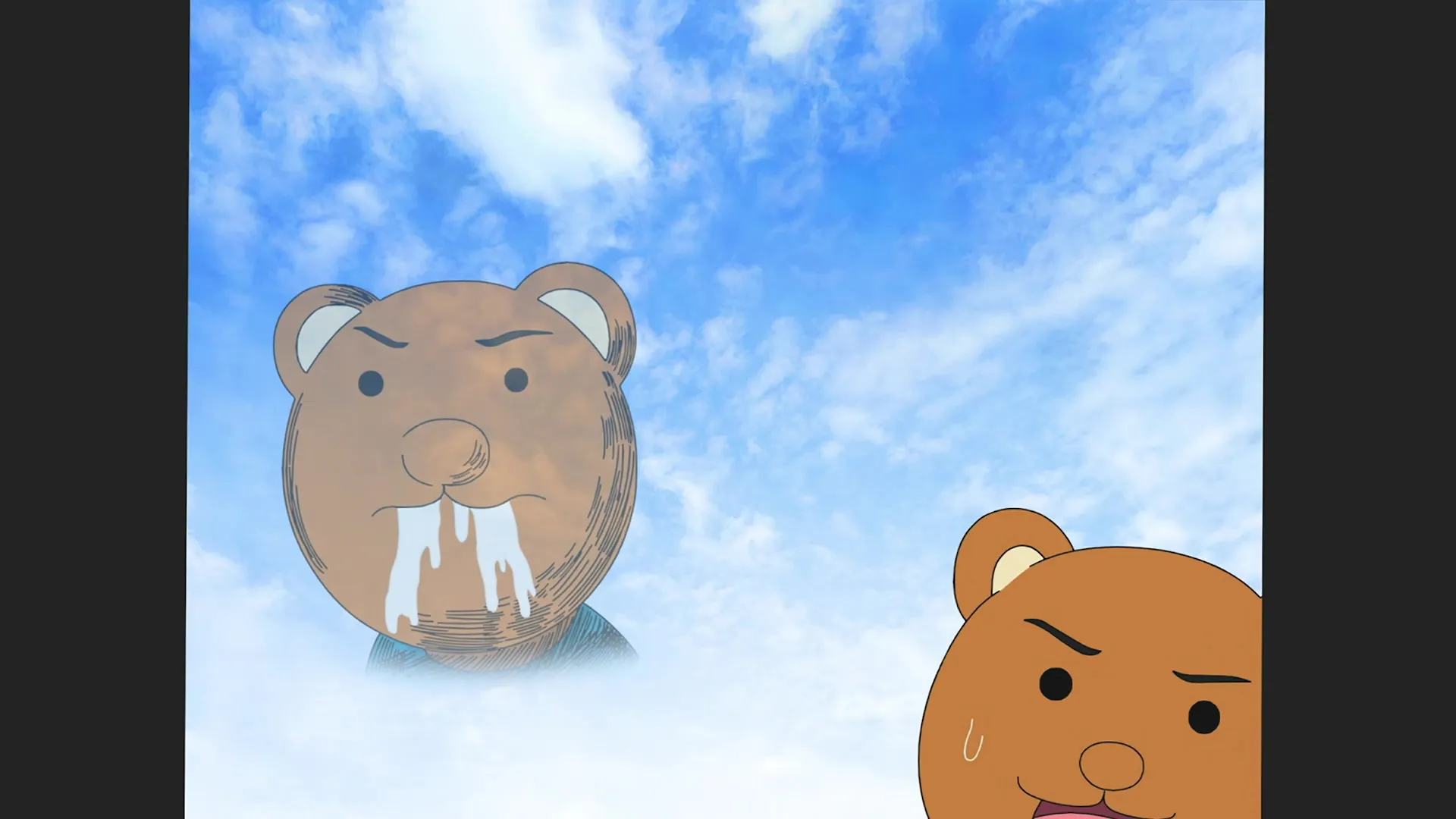 Gag Manga Biyori S05E12 Seemingly a Great Detective Usami chan Goodbye Kumakichi kun She Really a Great Detective Usami chan