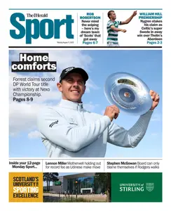 The Herald Sport (Scotland) - 11 August 2025