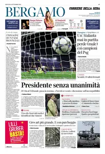 Corriere della Sera Bergamo - 18 Settembre 2025