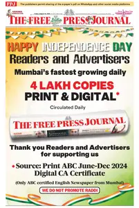 The Free Press Journal Mumbai - 15 August 2025