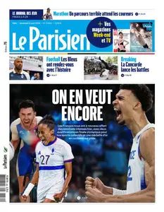 Le Parisien du Vendredi 9 Août 2024
