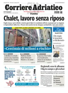 Corriere Adriatico Fermo - 15 Giugno 2025