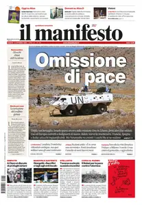 il Manifesto - 12 Ottobre 2024