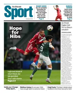 The Herald Sport (Scotland) - 22 August 2025
