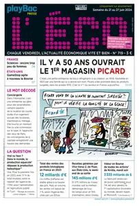 L'ÉCO N.719 - 21 Juin 2024