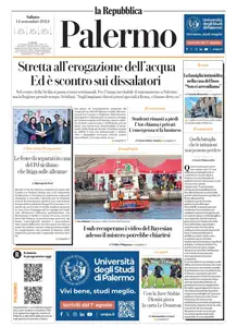 la Repubblica Palermo - 14 Settembre 2024