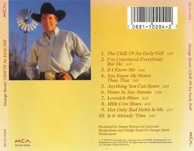 George Strait - Chill Of An Early Fall (1991) / AvaxHome