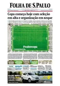 Folha de São Paulo - 12 de junho de 2014 - Quinta