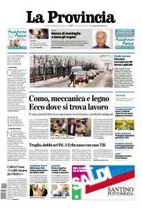 La Provincia di Como - 14 Gennaio 2017