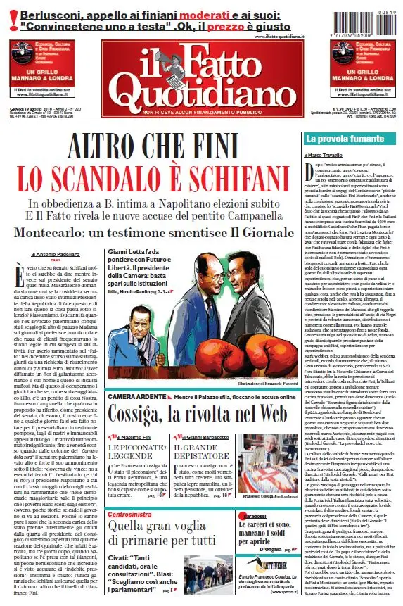 Il Fatto Quotidiano (19-08-10)