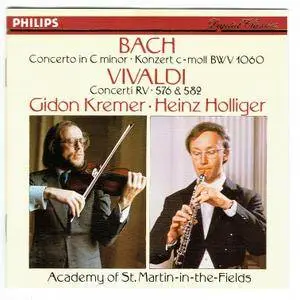 J.S. Bach Concerto for Violin and Oboe in C minor BWV 1060 (Kremer, Holliger) (2008)