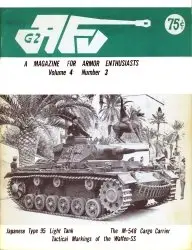 AFV-G2 - A Magazine for Armor Enthusiasts (1973, Vol. 4 No. 3)