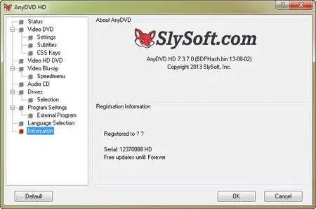 SlySoft AnyDVD & AnyDVD HD 7.3.7.0 Final
