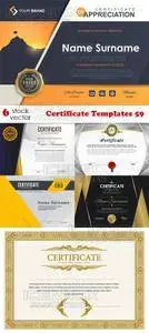 Vectors - Certificate Templates 59