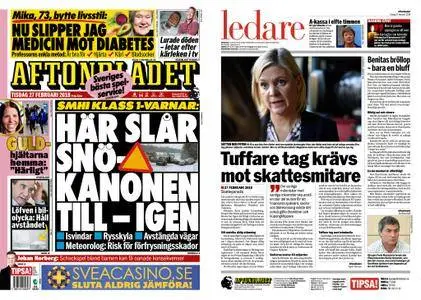 Aftonbladet – 27 februari 2018