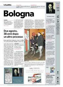 la Repubblica Bologna - 21 Marzo 2018