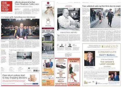 The Globe and Mail – April 11, 2018